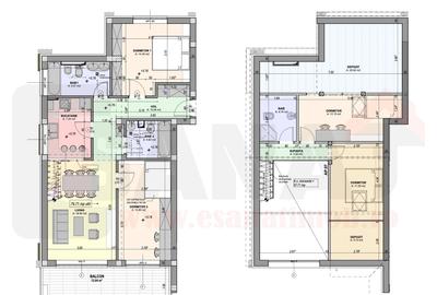 Apartament cu 27 camere decomandat în Aeroport - 16