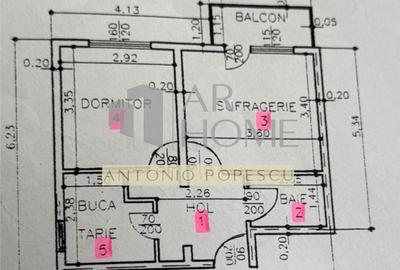 Apartament cu 2 camere decomandat în Vest - 12
