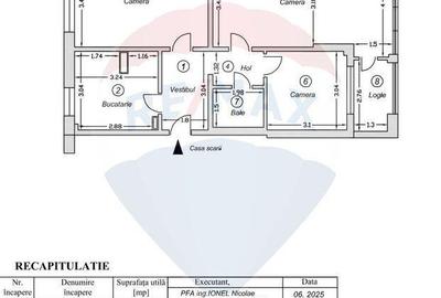 Apartament 3 camere, 75.8mp, zona Titan, 1 Decembrie 1918 - 18