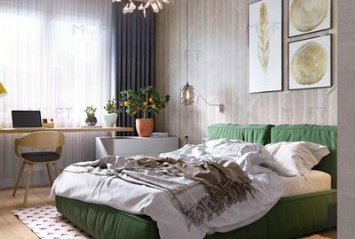 Apartament cu 2 camere semidecomandat, mobilat în Tineretului