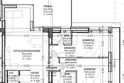 Apartament cu 3 camere decomandat în Central