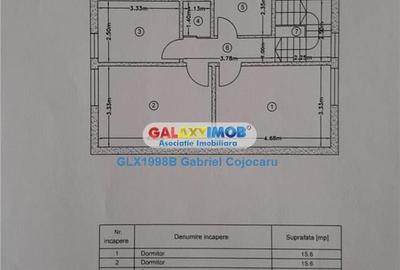 Vanzare casa structura lemn/an2011/4 cam/132 mp/com. Dobreni - 33