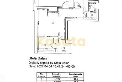 Apartament cu 2 camere semidecomandat, mobilat în Central - 14
