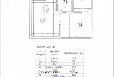 Apartament cu 3 camere decomandat, mobilat în Cug - 11