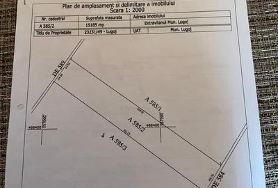 Teren de 15185 mp, în Central - 2