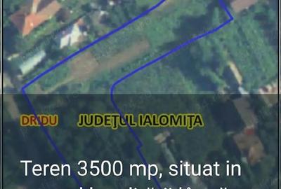 Teren de 3500 mp, în Dridu - 2