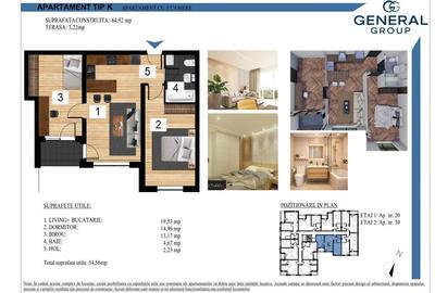 Apartament cu 3 camere în Central - 3