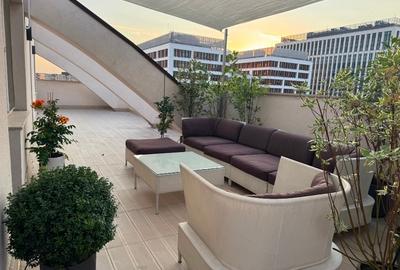 Apartament 3 camere  cu  terasa | Penthouse | mobilat | utilat | 2 parcari - 2