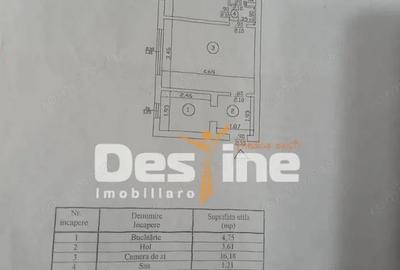 MIRCEA CEL BATRAN, Apartament 2 camere, semidecomandat, 63.900 Euro - 2