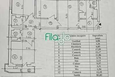 Apartament 4 camere cu centrala proprie, Costin Georgian, Parcul Morarilor - 12