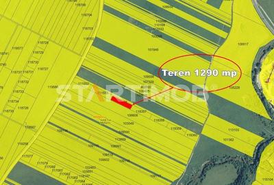Teren Construcții intravilan de 1290 mp, în Glăjărie