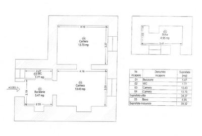 APARTAMENT 2 CAMERE ET 1 IN IMOBIL ISTORIC STR EUGEN DE SAVOYA APARTAMENT 2 CAMERE ET 1 IN IMOBIL ISTORIC STR EUGEN DE SAVOYA - 2