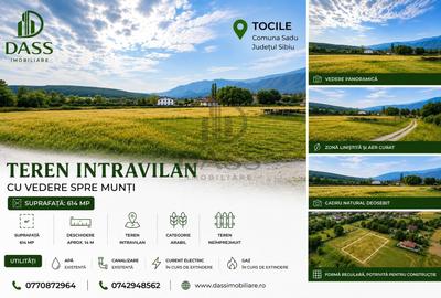Teren agricol intravilan de 614 mp, în Sadu - 1