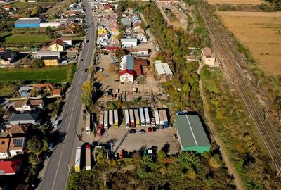 Hala industriala P+1 - 490 mp utili | Teren 2.447 mp | Platforma beton - 23