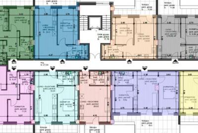 Apartament cu 2 camere semidecomandat în Central - 1