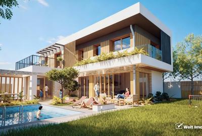 NOU. De vanzare, vila cu piscina construita dupa norme nZEB si teren generos. - 4