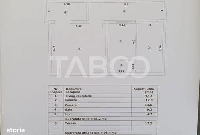 Apartament cu 3 camere decomandat în Central - 1