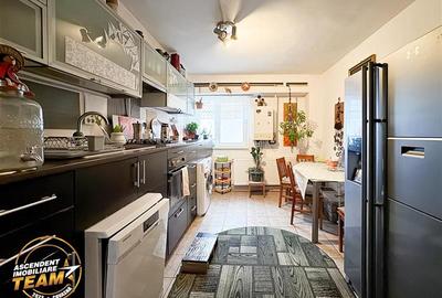 Apartament cu 3 camere semidecomandat, mobilat în Lenin - 14