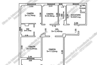 Apartament cu 4 camere decomandat în Tomis Nord - 16