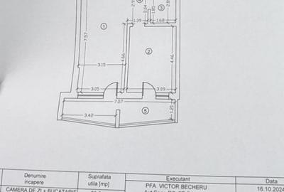 Apartament cu 2 camere semidecomandat în Nord - 10