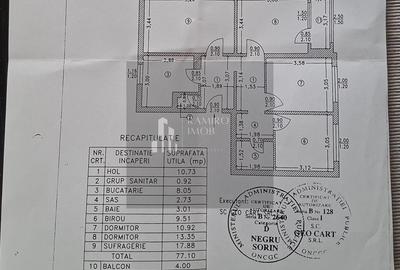 Apartament cu 4 camere decomandat, mobilat în Titan