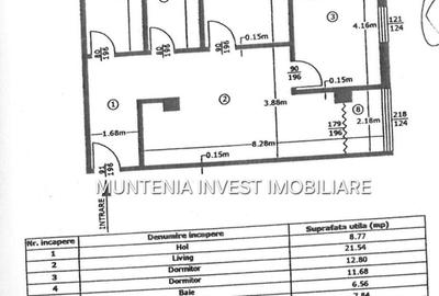Apartament cu 3 camere în Nord - 15