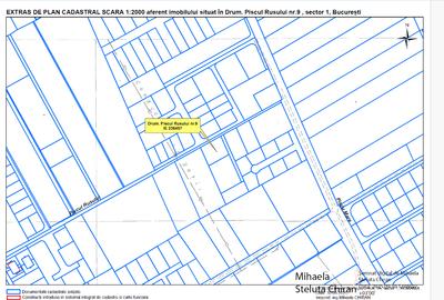 Teren 890mp str. Piscul Rusului - 3