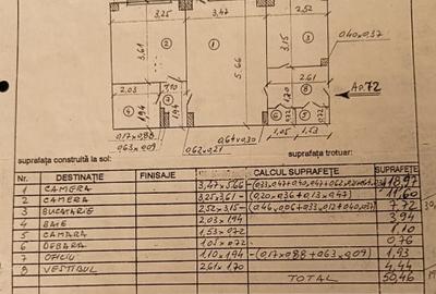Apartament cu 2 camere semidecomandat în 13 Septembrie - 10