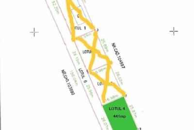 Teren intravilan 1252mp (884mp+cota drum),posibil ctie 4 case individuale! Teren intravilan 1252mp (884mp+cota drum),posibil ctie 4 case individuale! - 2
