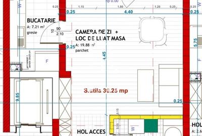 Garsonieră decomandată în Florești - 3