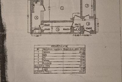 Garsonieră decomandată, mobilată în Unirii - 33