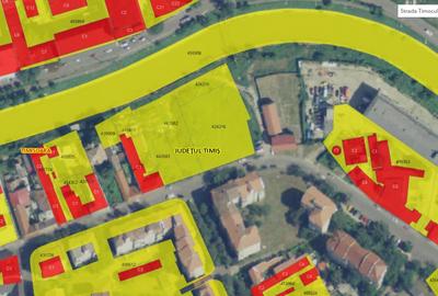 Teren locuinte colective cu 2 fronturi, pe Malul Begai, str Timocului, Timisoara - 8