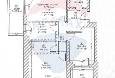 Apartament cu 3 camere decomandat în Theodor Pallady - 19