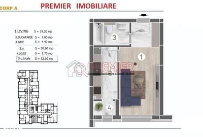 Garsonieră în Central