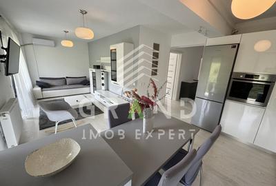 Apartament cu 3 camere semidecomandat, mobilat în Grigorescu