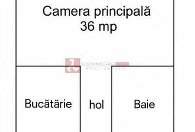 Spațiu comercial, de 36 mp, în Tractorul - 3