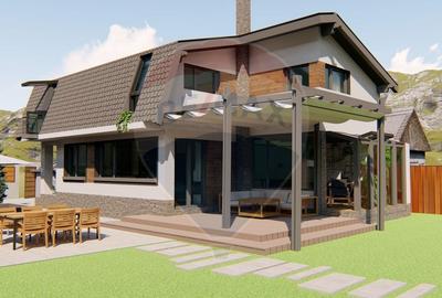 Casa la rosu in Crisitan, Brasov cu 4 camere de vanzare - 1