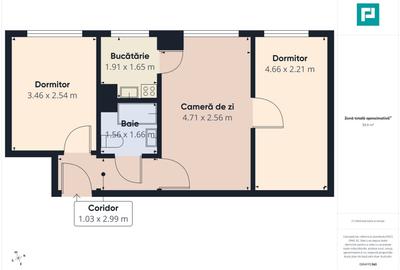 Apartament cu 3 camere semidecomandat în Valenta - 9