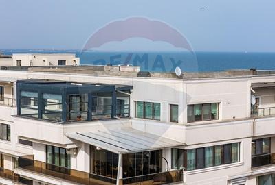 Penthouse de vanzare in Mamaia vedere frontala lac si marea Neagra - 47