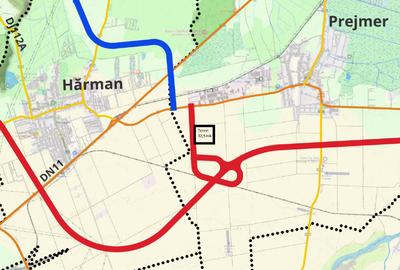Teren Construcții extravilan de 324800 mp, în Prejmer - 1