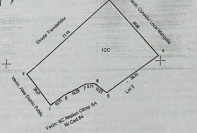 Teren intravilan 2.841 mp, central Neptun, deschidere 71 ml Teren intravilan 2.841 mp, central Neptun, deschidere 71 ml - 3