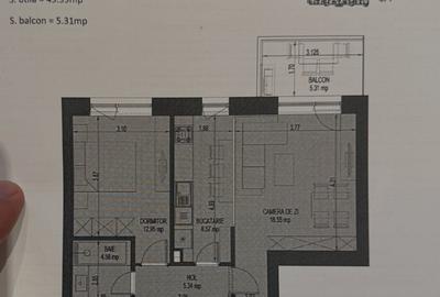 Apartament cu 2 camere decomandat, mobilat în Pipera - 3