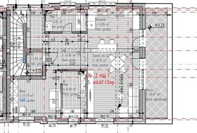 Apartament 4 camere, 105 mp, terase 42 mp, parcare, Gheorgheni - 2