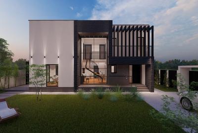 VILA INDIVIDUALĂ / P+1E / CURTE 500 MP / CURTE 330 MP / LUX / Branesti / 2025 - 7