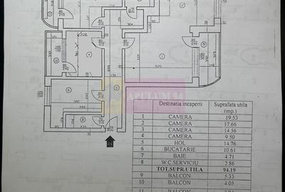Apartament cu 4 camere decomandat în Centrul Civic - 5