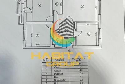 13 Septembrie Apartament 3 Camere Bloc Reabilitat Centrala Termica Proprie - 10