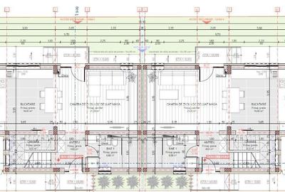 Duplex 4 camere, 115 mp, teren 200 mp Complex privat, zona BMW - 2
