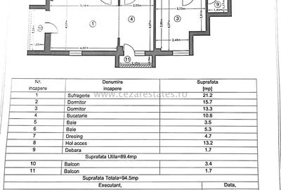 Apartament cu 3 camere decomandat, mobilat în Iancu Nicolae - 23