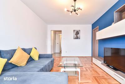Apartament cu 3 camere semidecomandat, mobilat în Vlahuță - 8