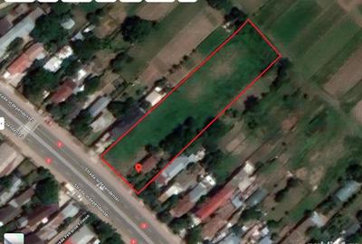 Inchiriez teren la strada principala DN7- Tartasesti, Dambovita - 1